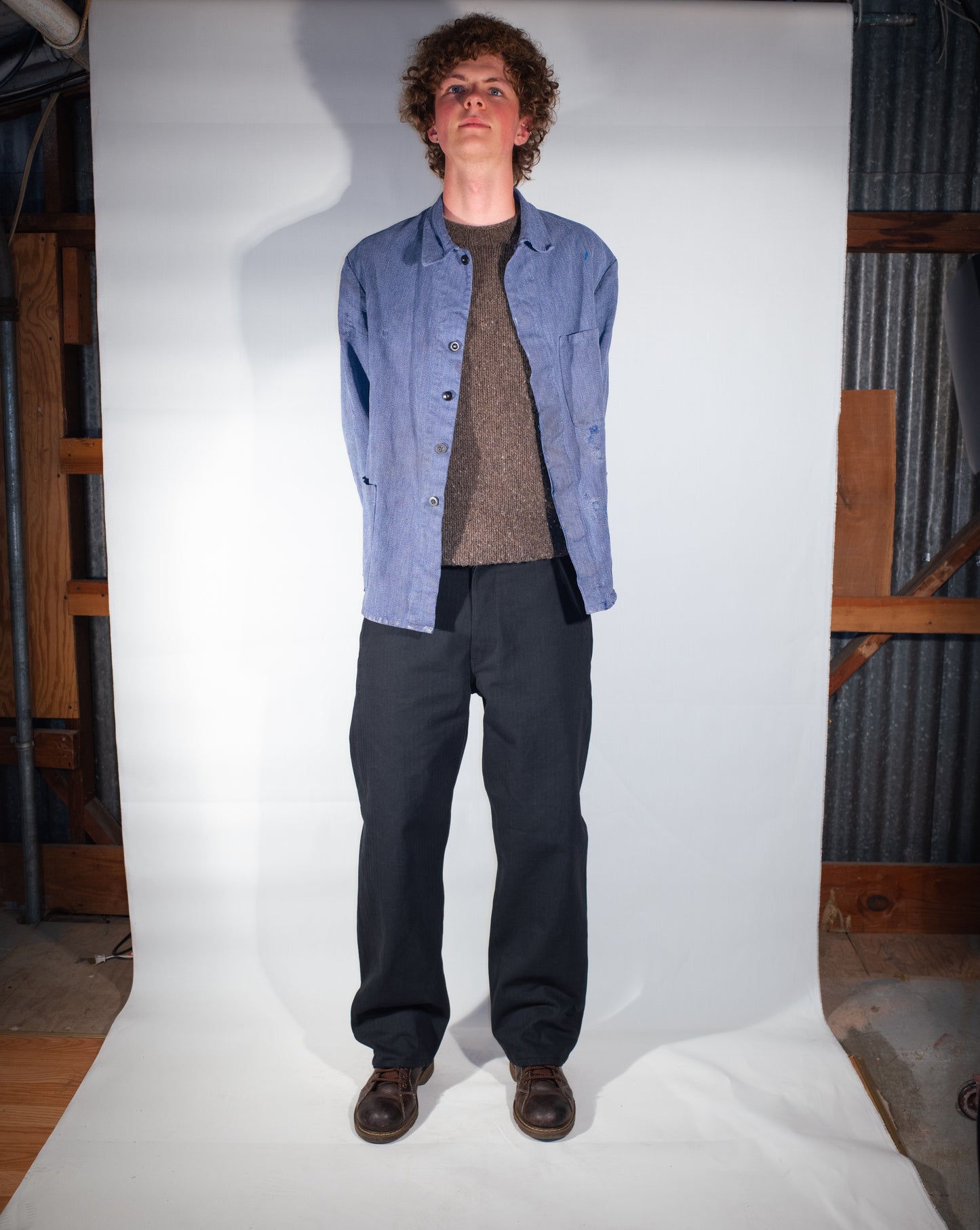 Black HBT Deck Pants