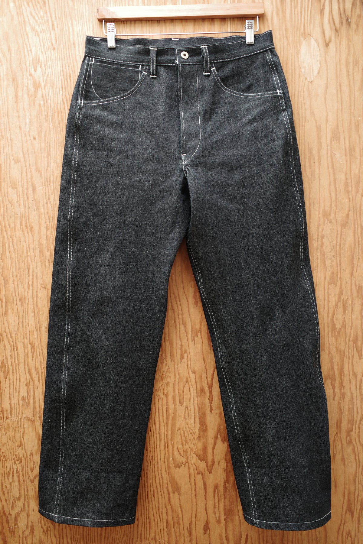 japanese selvedge denim 5-pocket pants