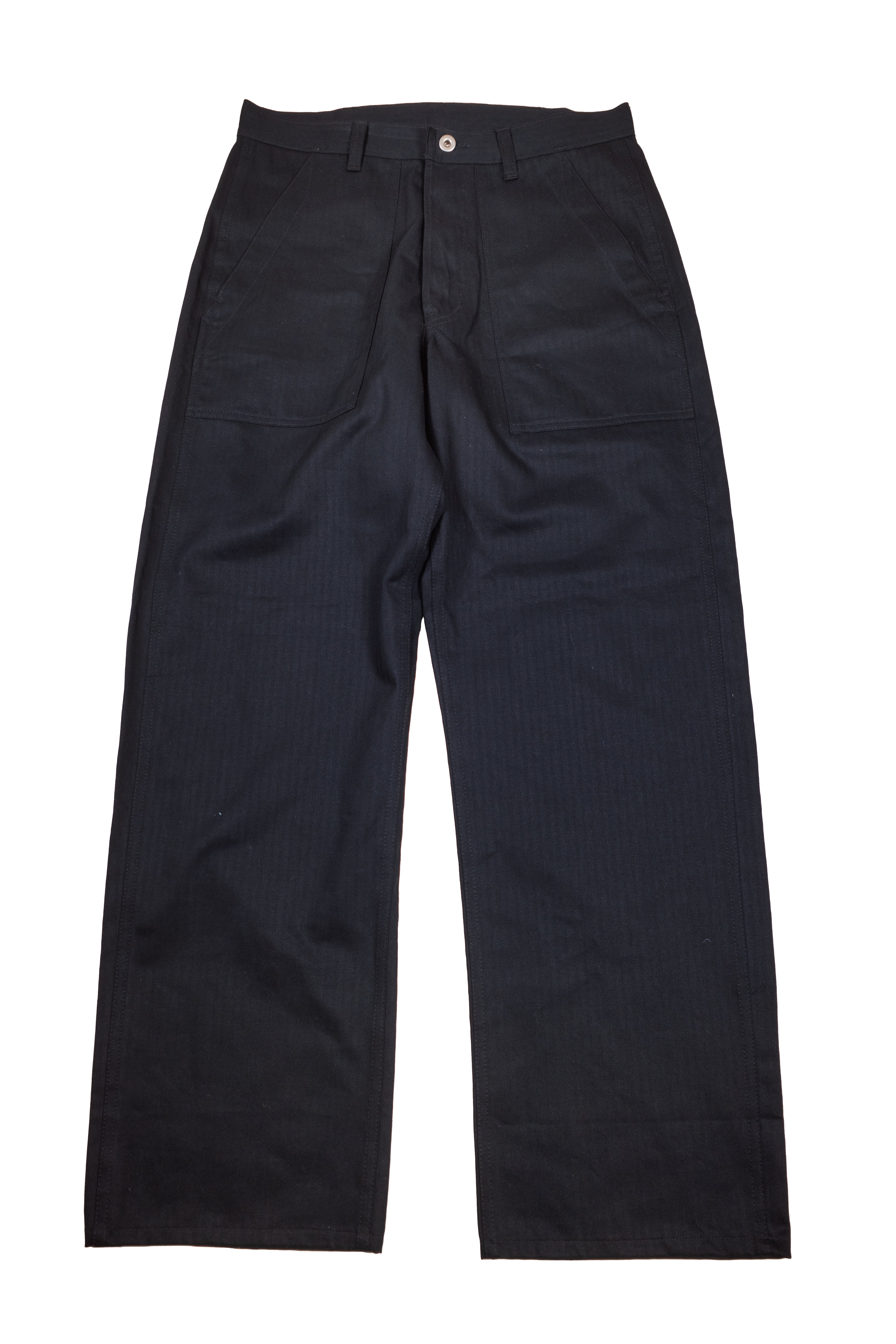 Black HBT Deck Pants