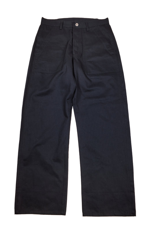 Black HBT Deck Pants