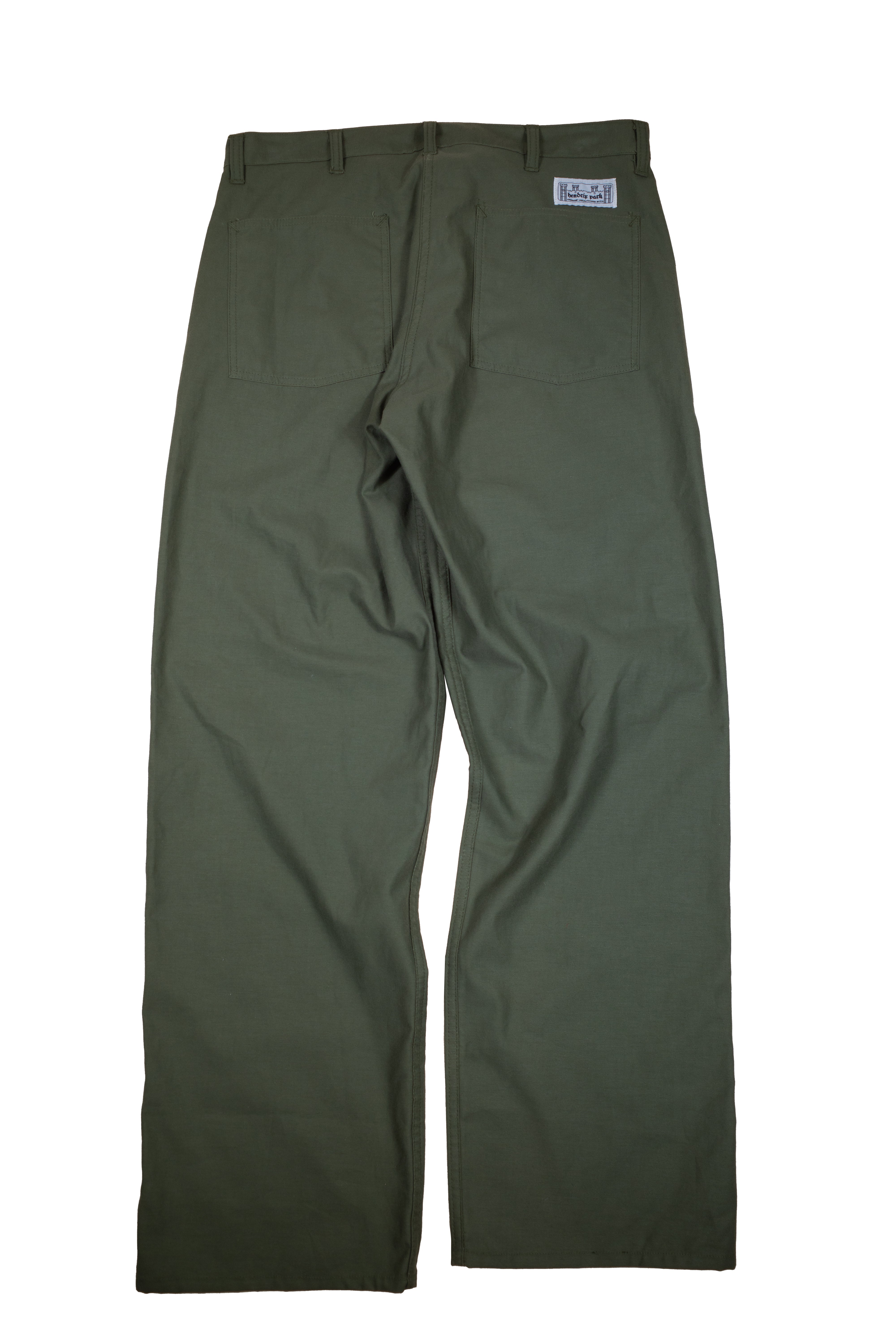 Japanese Organic Cotton Sateen Deck Pants